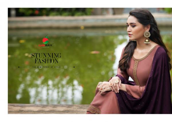 Cherry Aahna Silk Designer Exclusive Salwar suit